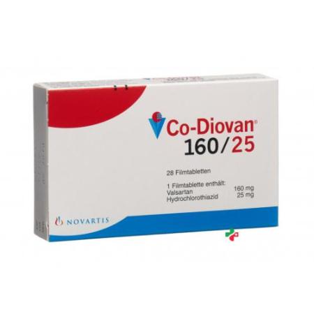 Co-Diovan film tablets 160/25 mg 28 pcs - PrimeCare Global